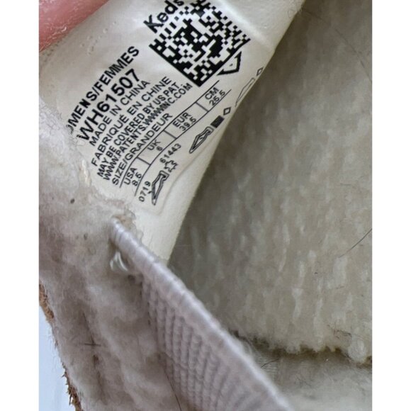 Keds Women's Slip On Leather size 8.5 Suede Brown Sherpa Lined - Picture 6 of 7